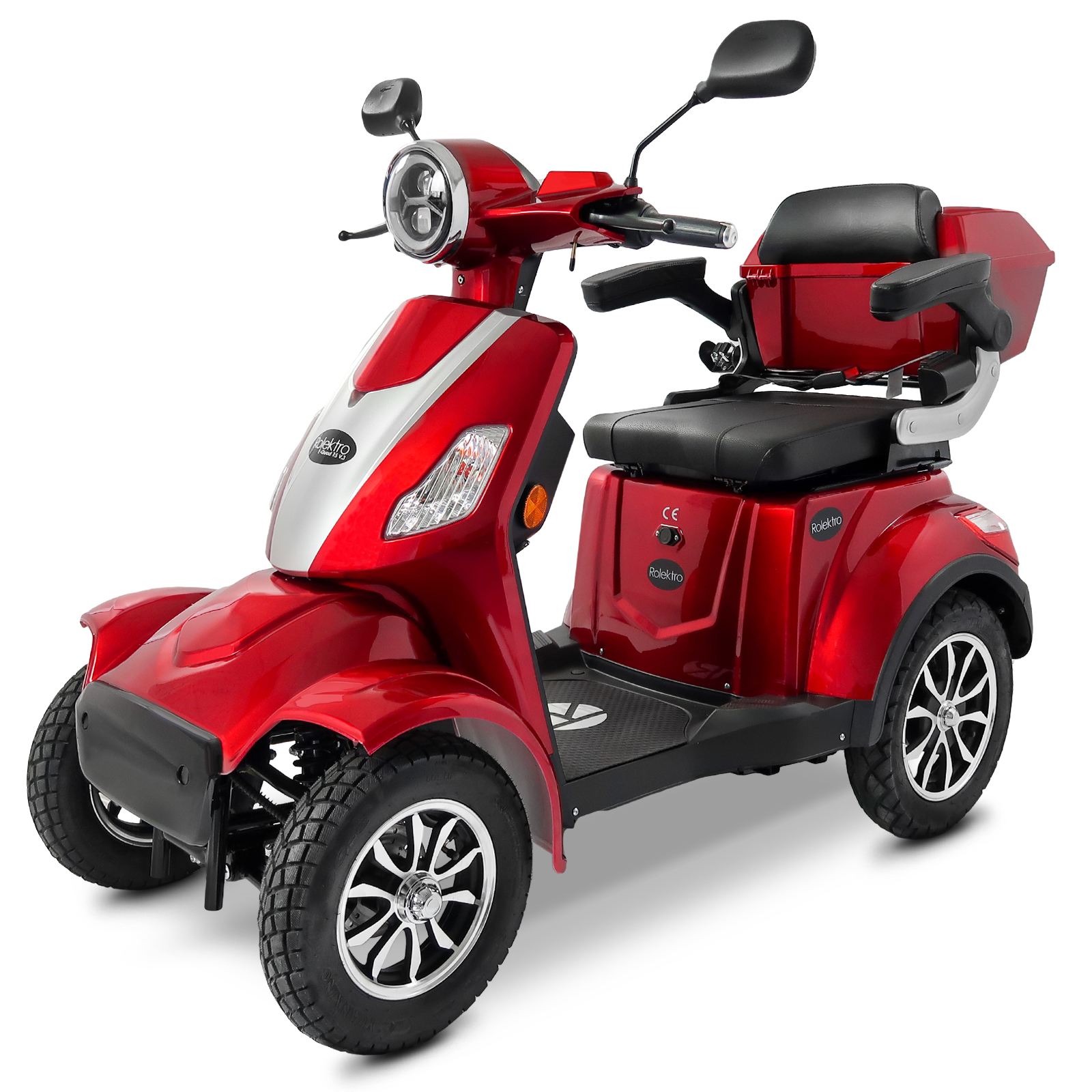 G1, Rolektro E-Quad 15 V.3 Lithium, Rot, 15 km/h