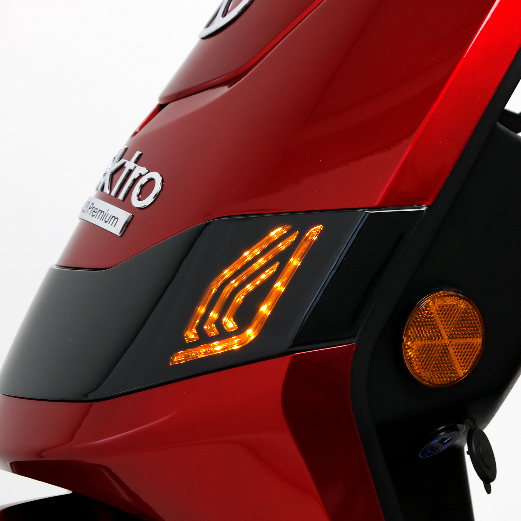 Rolektro E-Quad 25 V.3 Duo Premium, Lithium, Red, 25 km/h