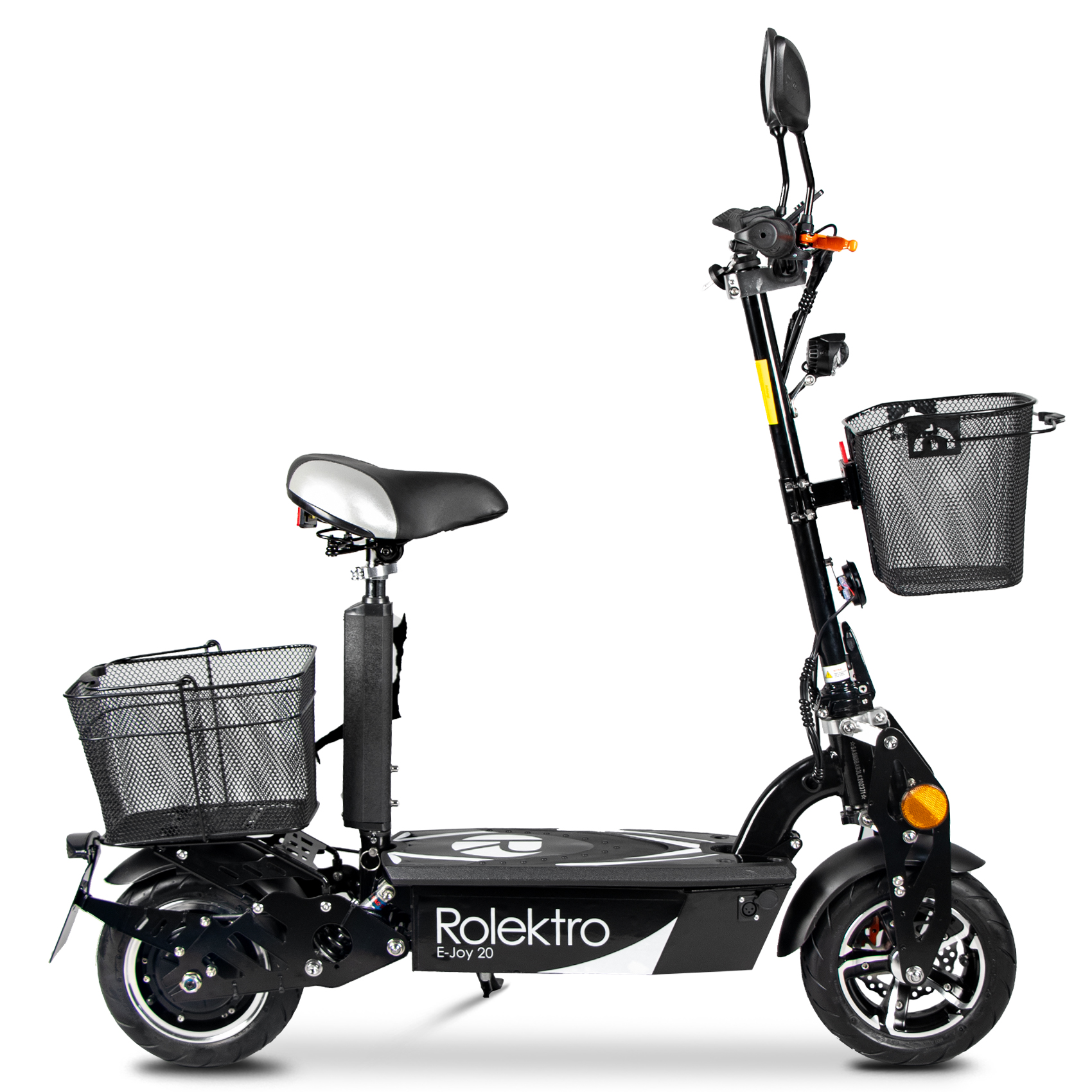 G2, Rolektro E-Joy 20 Lead-Gel, Black, 20 km/h