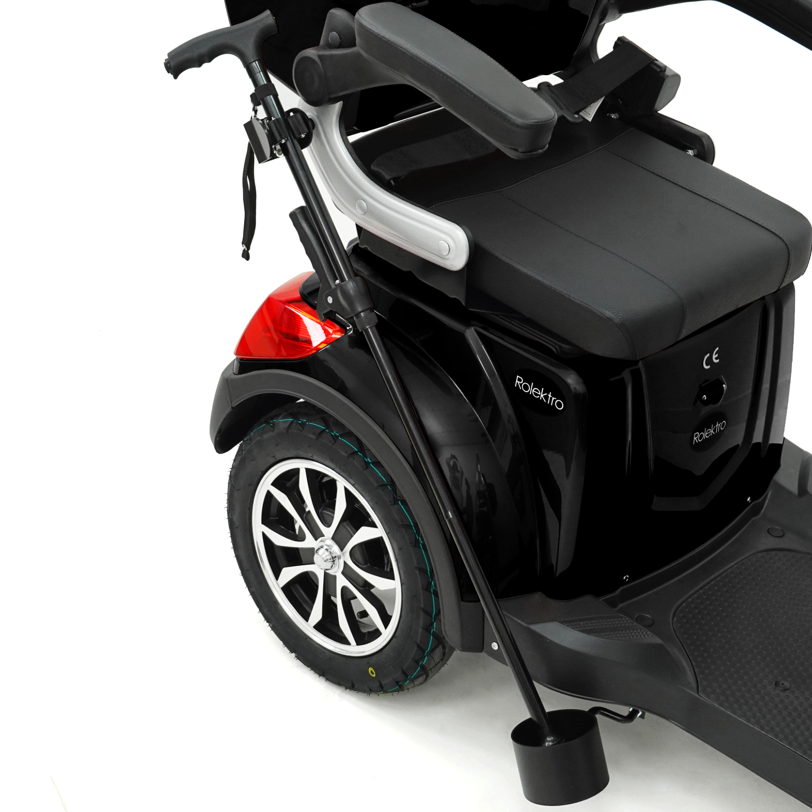 Rolektro, E-Trike 25 V.2 R31, black, 60V-20Ah lead-acid batteries, 1000 watts