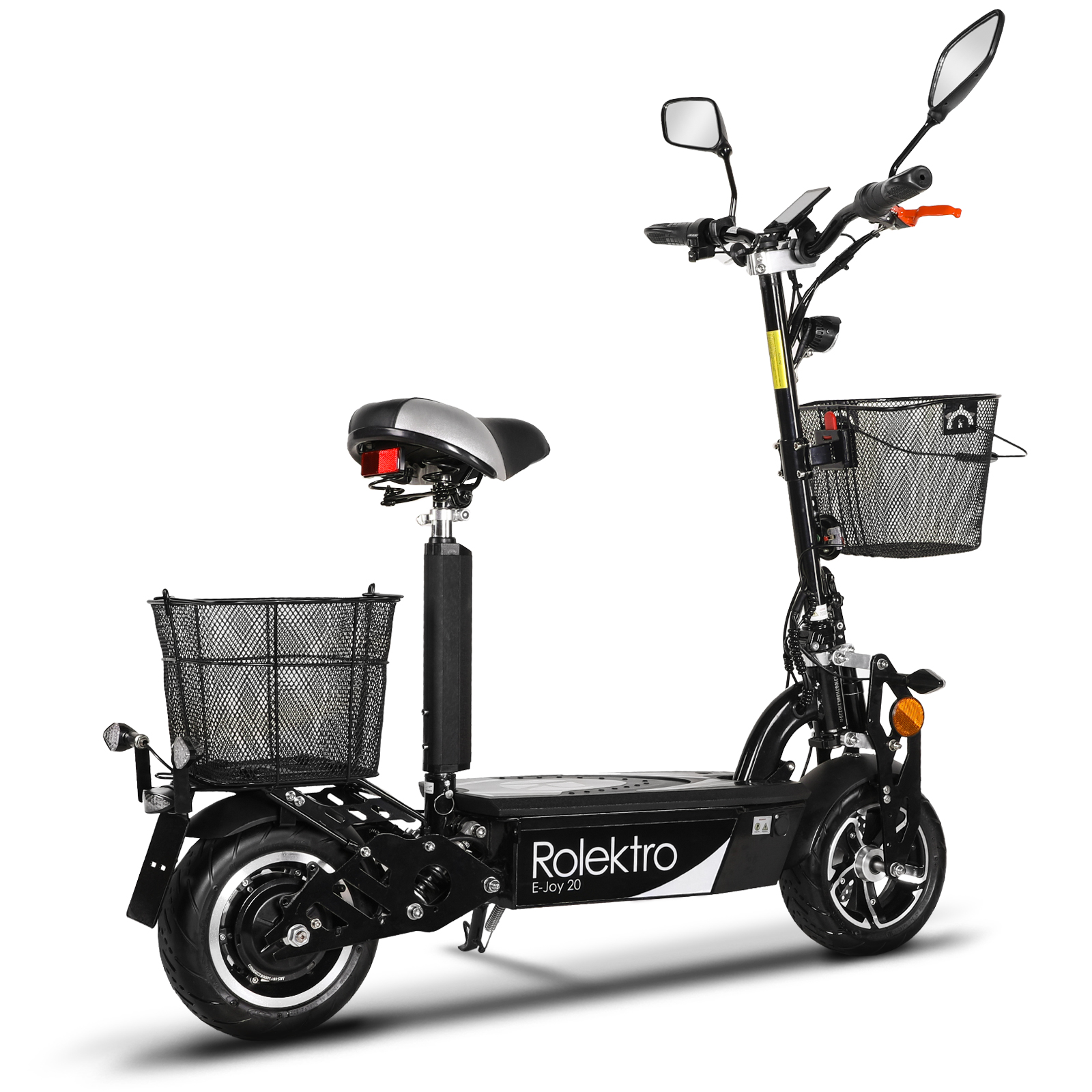 Rolektro E-Joy 20 Blei-Gel, Schwarz, 20 km/h