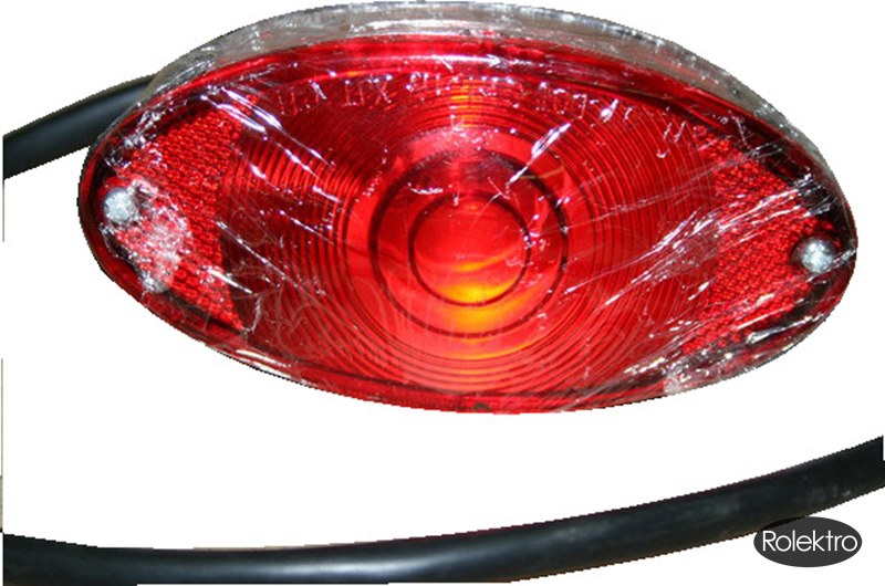 BT250 - Rücklicht, 36 V, Ches-A, inkl. Glühbirne