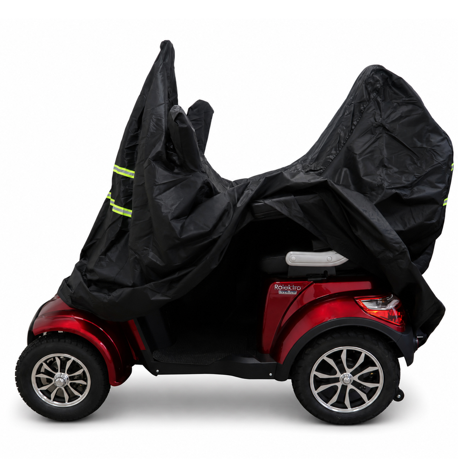 Rolektro, cover for E-Trike, E-Quad Premium models (with windshield), black