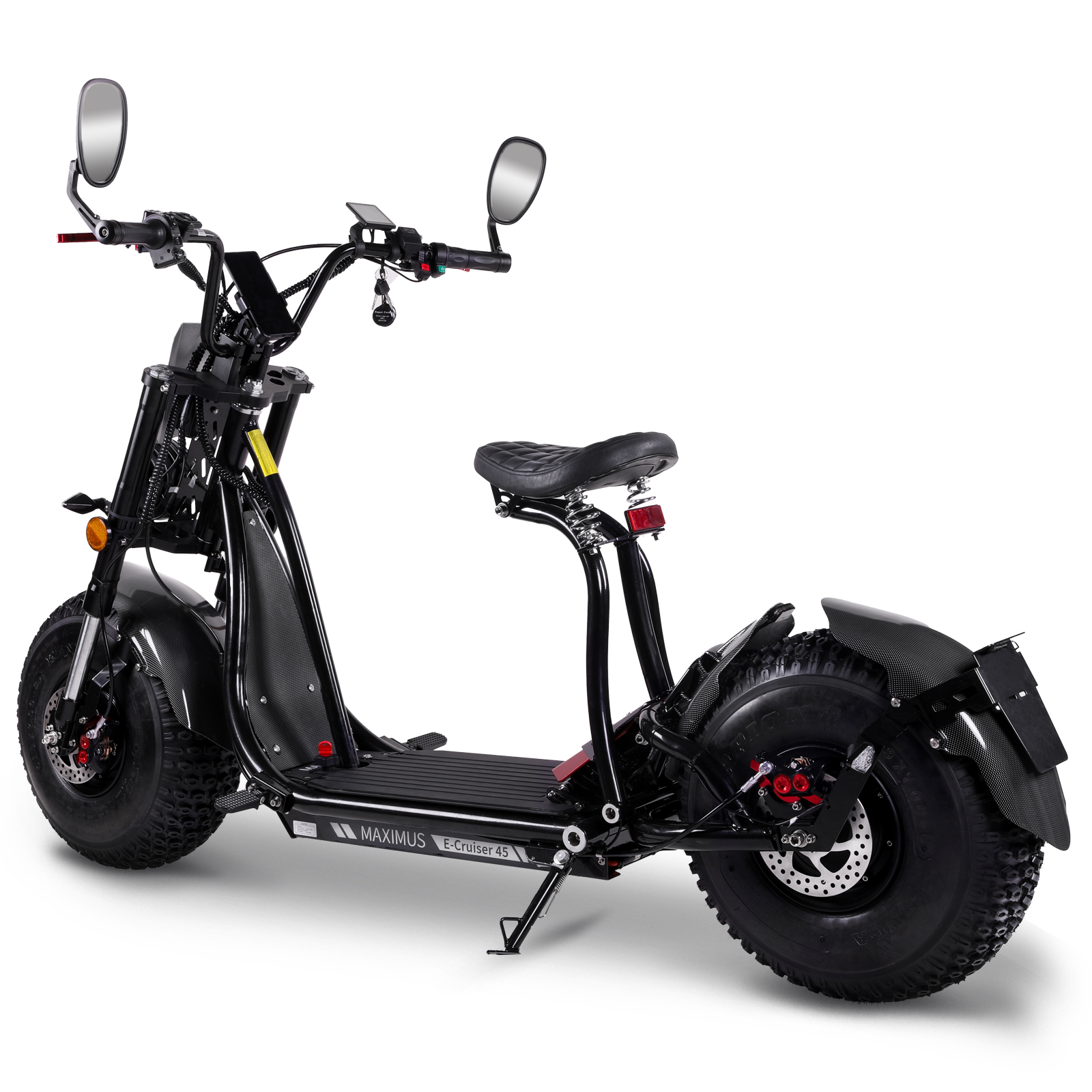 Maximus E-Cruiser MX45-2, Lithium, Schwarz, 45 km/h