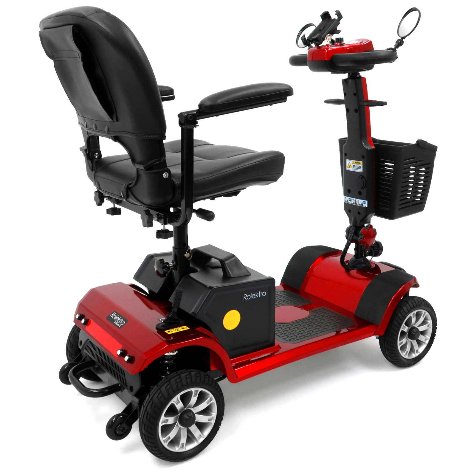 Rolektro E-Quad 6 V.2 Pro, Blei-Gel, Rot, 6 km/h 