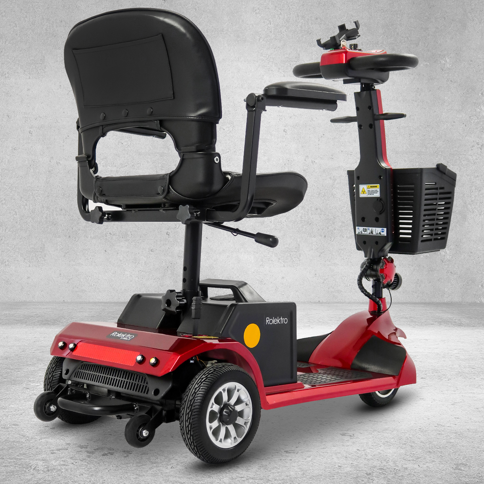 G1, Rolektro E-Trike 6 Blei-Gel, Rot, 6 km/h