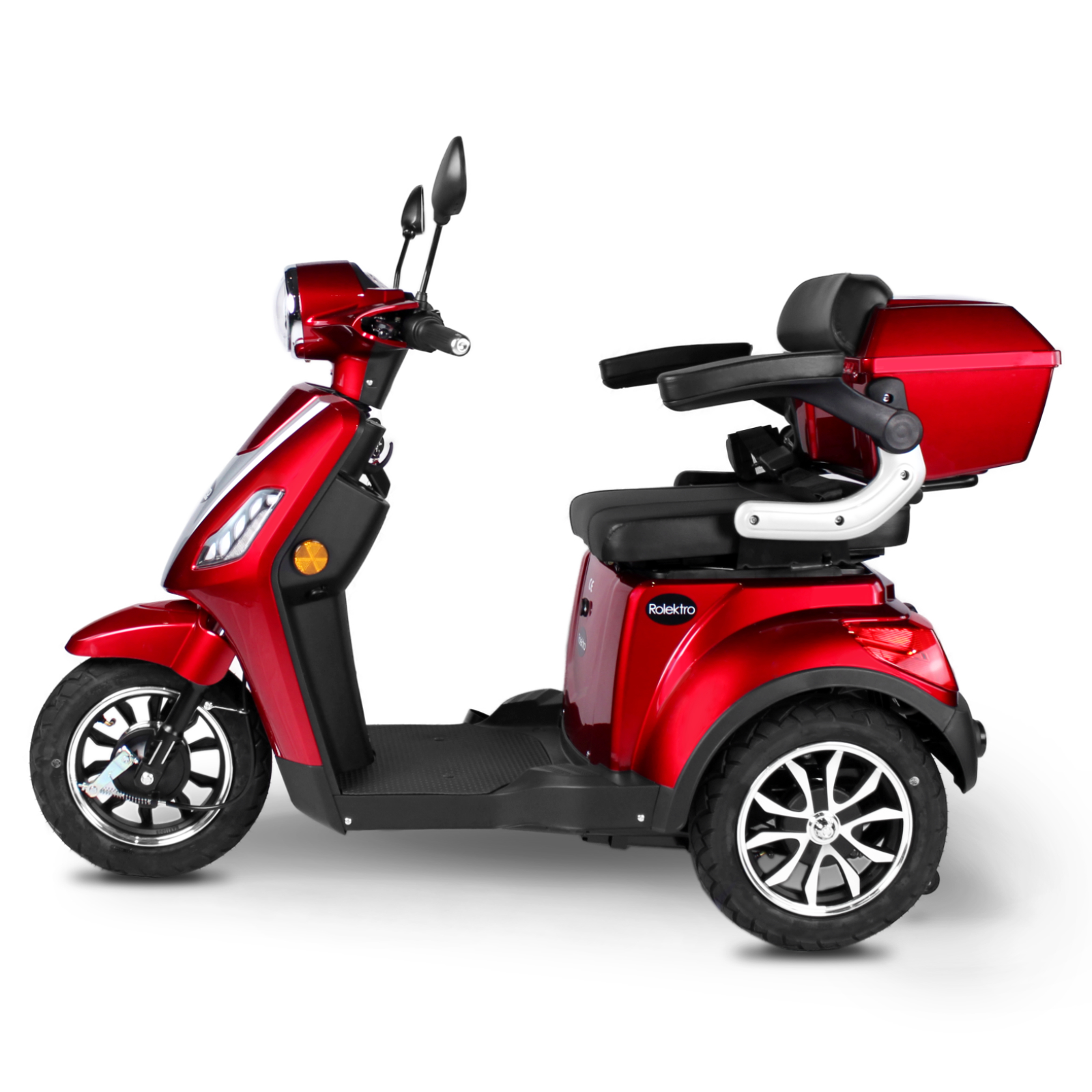 Rolektro, E-Trike 15 V.2 R31, red, 60V-20Ah lead-acid batteries, 1000 watts