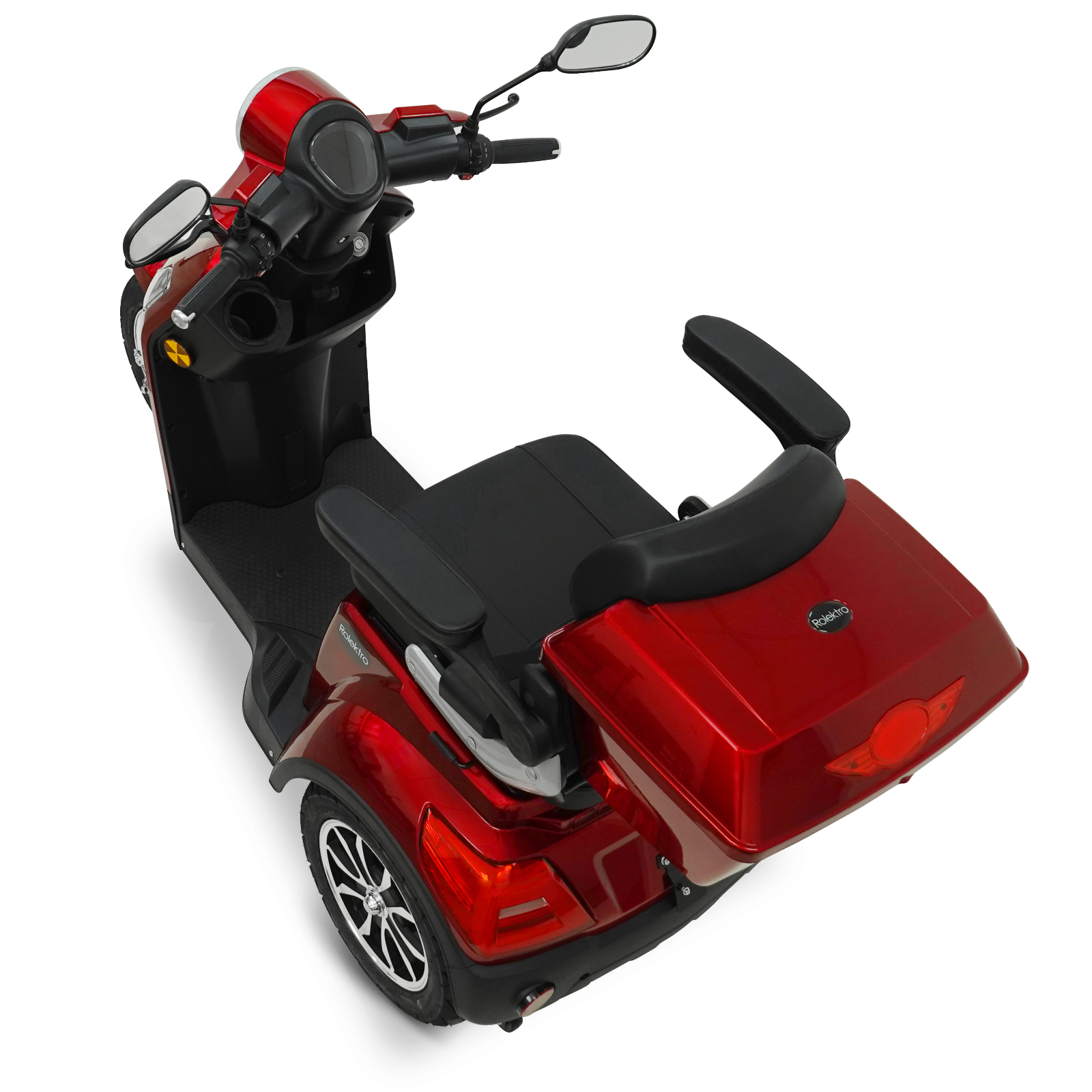 Rolektro E-Trike 25 V.2 Lead-Gel, R31, Red, 25 km/h 