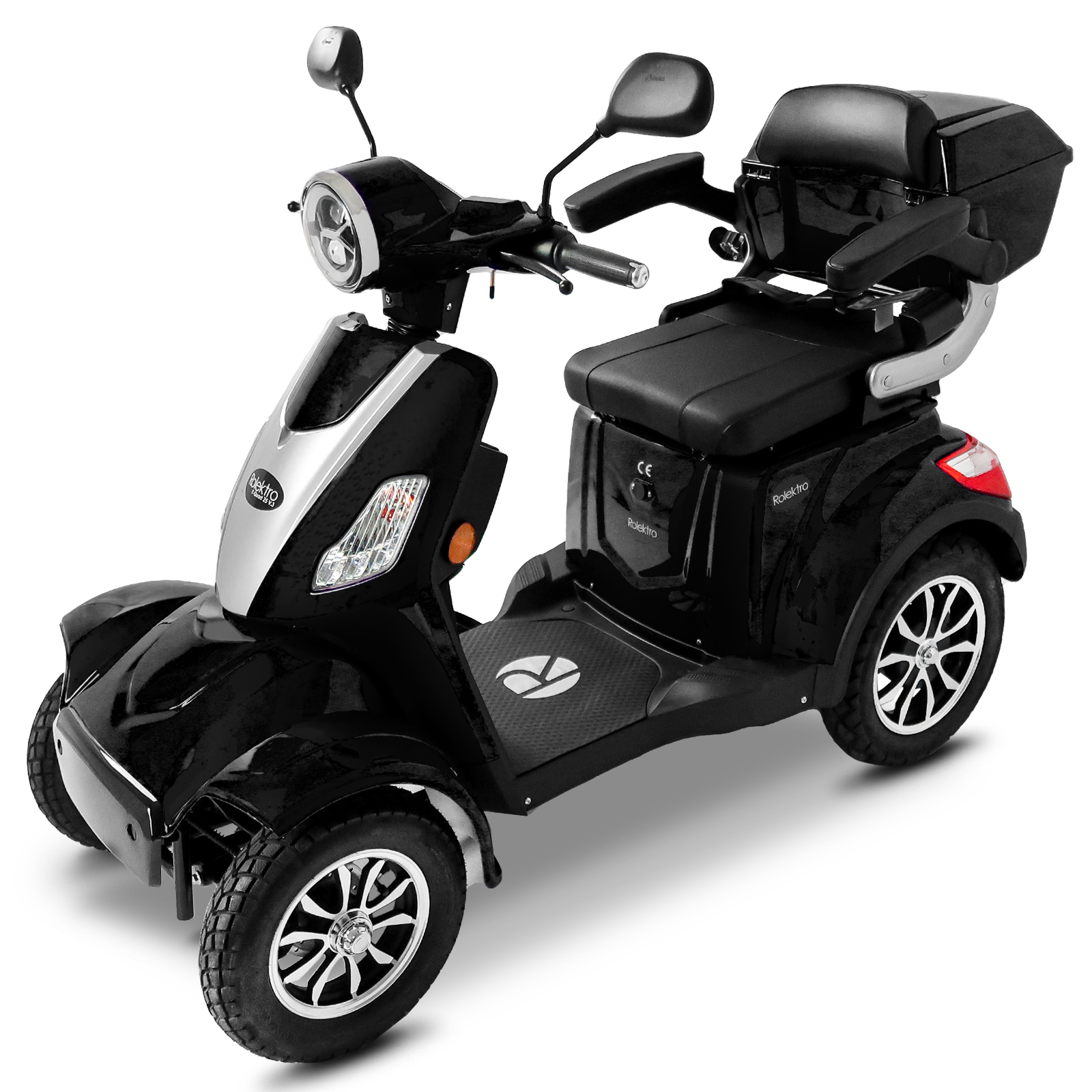 G2, Rolektro E-Quad 25 V.3 Lithium, Schwarz, 25 km/h