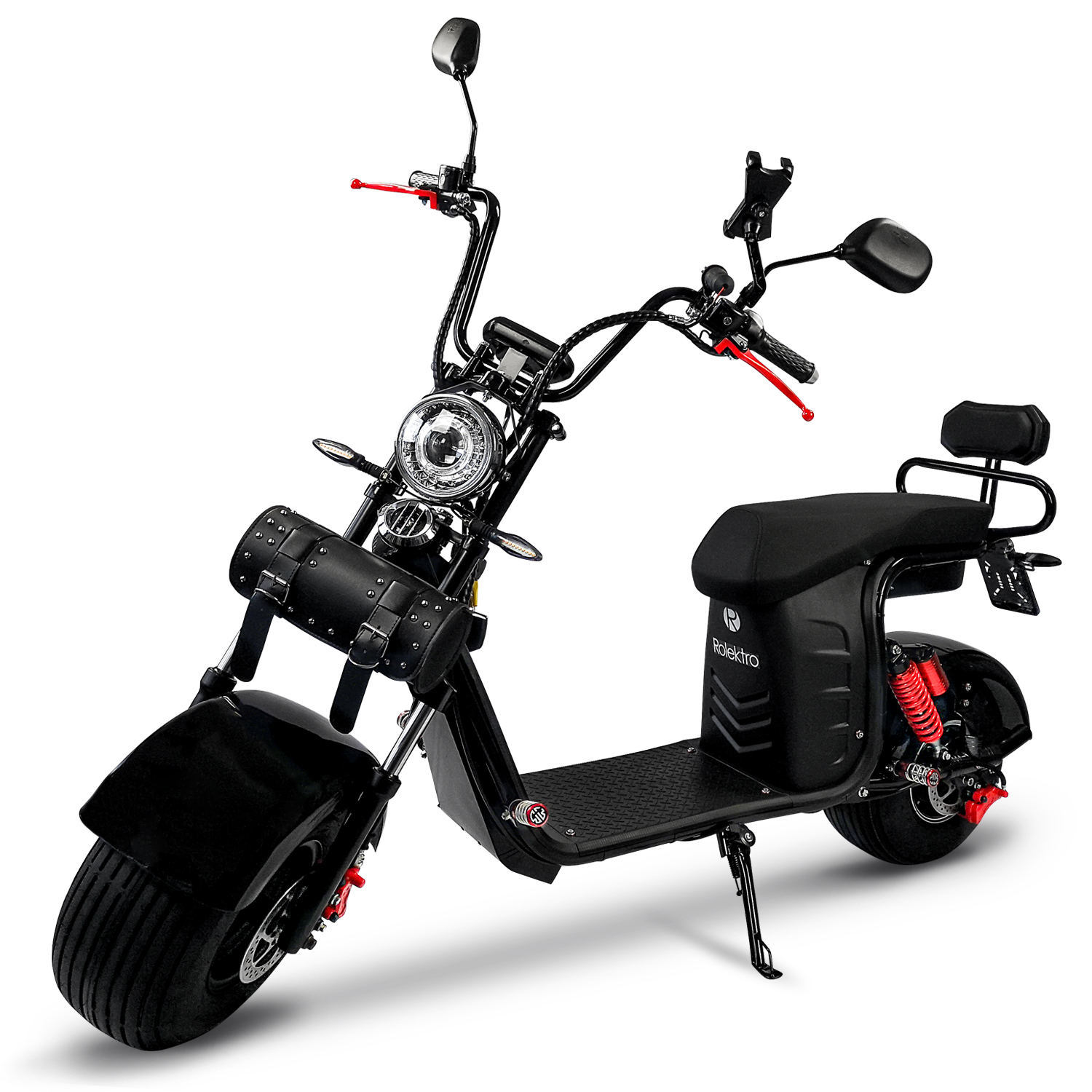 Rolektro, E-Cruiser 45 Lithium, Schwarz, 60V-20Ah Akku, 1500 Watt