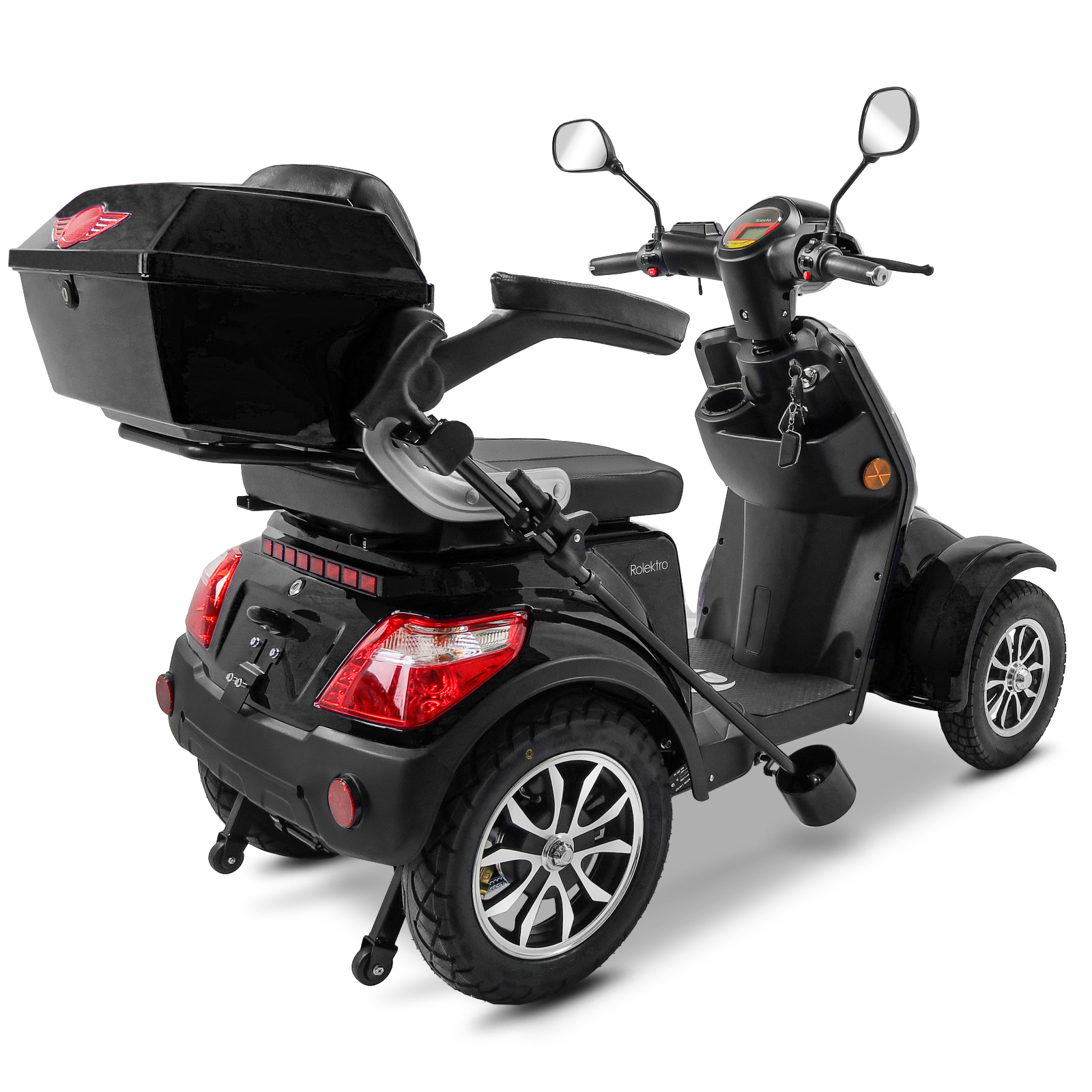 G2, Rolektro E-Quad 25 V.3 Lithium, Schwarz, 25 km/h